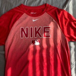 Nike baseball 3/4 sleeve shirt